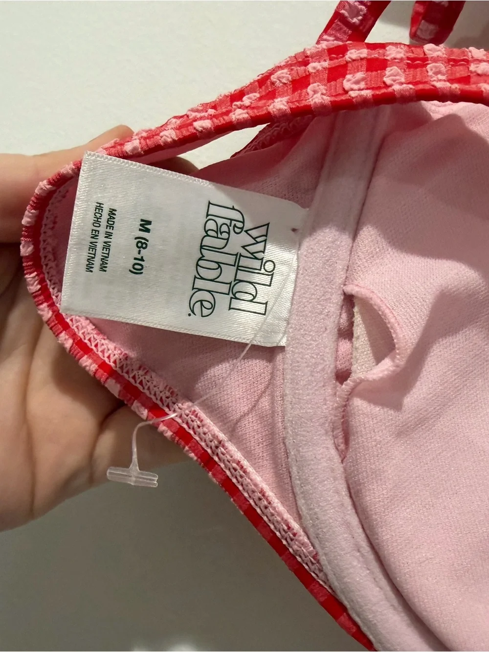 wild fable red gingham